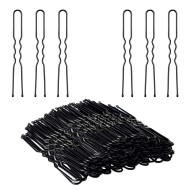 100PCS U Shaped Hair Pins, 2.4 inch Hair Pins for Buns Ballet Bun Hair Pins for Women with Storage Box